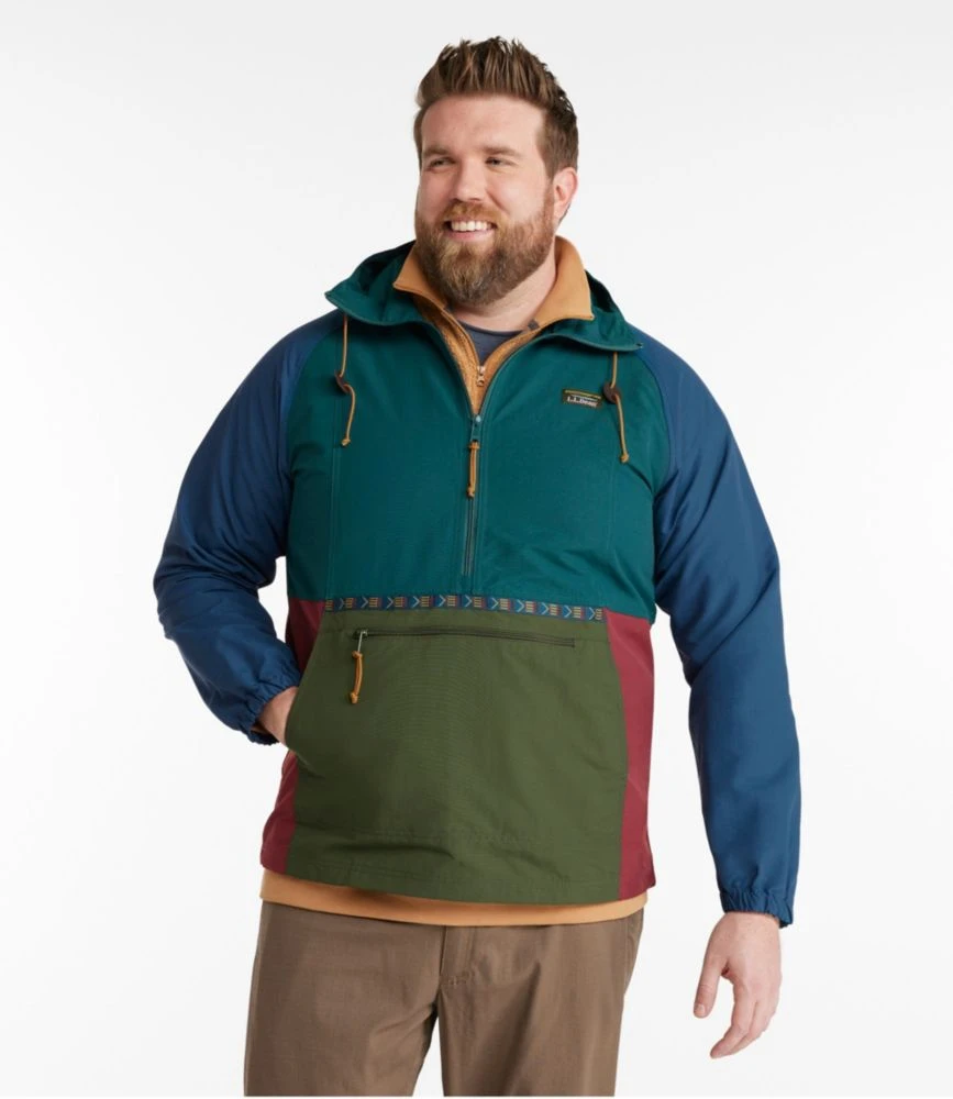 L.L.Bean Men's Mountain Classic Anorak, Multi-Color 7 L.L.Bean Men's Mountain Classic Anorak, Multi-Color - Image 5