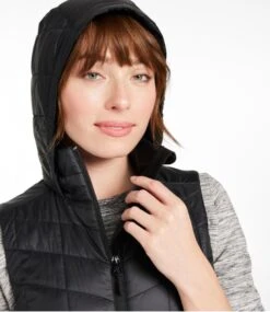 L.L.Bean Women's PrimaLoft Packaway Long Vest -L.L.Bean 505280 0 48