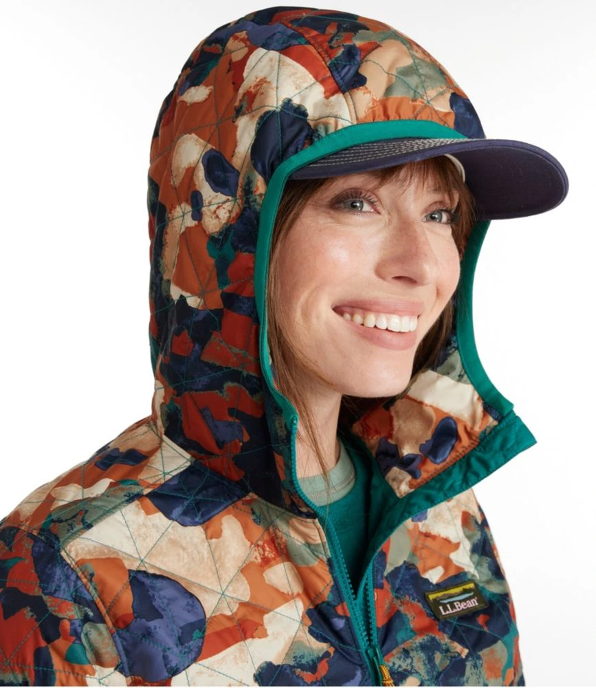 L.L.Bean Women's Katahdin Insulated Pullover, Print 6 L.L.Bean Women's Katahdin Insulated Pullover, Print - Image 4