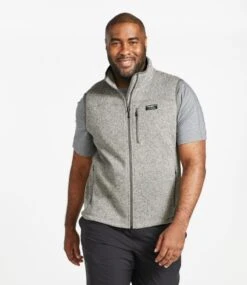 L.L.Bean Men's Bean's Sweater Fleece Vest -L.L.Bean 505974 0 46