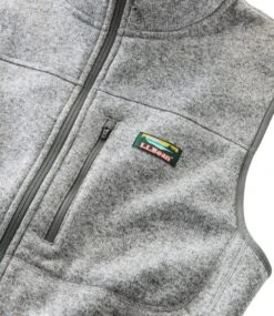 L.L.Bean Men's Bean's Sweater Fleece Vest -L.L.Bean 505974 0 48
