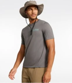 L.L.Bean Men's Technical Fishing Graphic Tees, Short-Sleeve -L.L.Bean 506244 0 44 1
