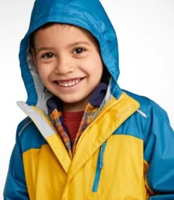 L.L.Bean Kids' Trail Model Rain Jacket, Colorblock 11 L.L.Bean Kids' Trail Model Rain Jacket, Colorblock -L.L.Bean 506502 0 46