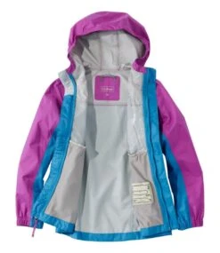 L.L.Bean Kids' Trail Model Rain Jacket, Colorblock 12 L.L.Bean Kids' Trail Model Rain Jacket, Colorblock -L.L.Bean 506502 0 47