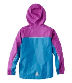 L.L.Bean Kids' Trail Model Rain Jacket, Colorblock 13 L.L.Bean Kids' Trail Model Rain Jacket, Colorblock -L.L.Bean 506502 0 48