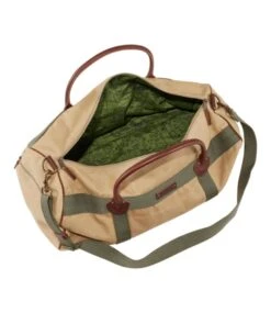 L.L.Bean Waxed Canvas Duffle, Medium -L.L.Bean 506531 0 45