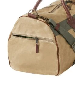 L.L.Bean Waxed Canvas Duffle, Medium -L.L.Bean 506531 0 47