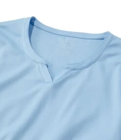 L.L.Bean Women's Pima Cotton Tee, Notch-Neck Elbow-Sleeve Tunic 10 L.L.Bean Women's Pima Cotton Tee, Notch-Neck Elbow-Sleeve Tunic -L.L.Bean 506785 0 46