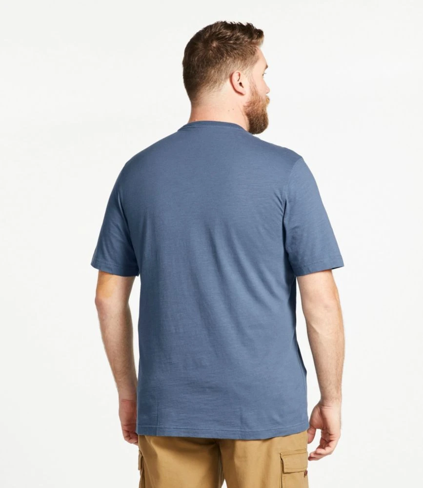L.L.Bean Men's Lakewashed® Organic Cotton Tee, Short-Sleeve 7 L.L.Bean Men's Lakewashed® Organic Cotton Tee, Short-Sleeve - Image 5