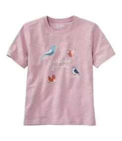 L.L.Bean Kids' Graphic Tee, Glow-in-the-Dark