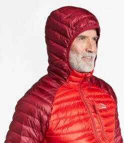 L.L.Bean Men's Ultralight 850 Hooded Down Sweater, Colorblock -L.L.Bean 507108 0 46