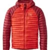 L.L.Bean Men's Ultralight 850 Hooded Down Sweater, Colorblock -L.L.Bean 507108 50863 41