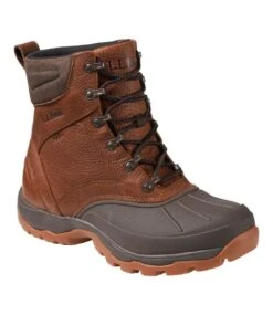 L.L.Bean Men's Storm Chaser Boots 5, Leather Lace-Up -L.L.Bean 507372 0 48