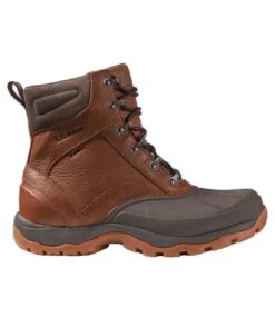 L.L.Bean Men's Storm Chaser Boots 5, Leather Lace-Up