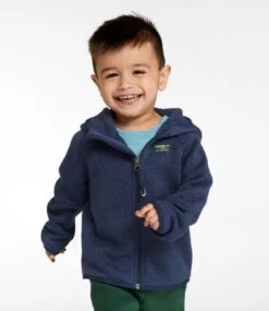 Infants' And Toddlers' L.L.Bean Sweater Fleece, Full-Zip -L.L.Bean 507424 0 45 1