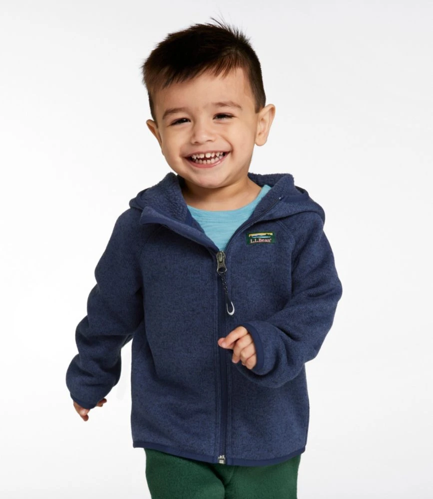 Infants' And Toddlers' L.L.Bean Sweater Fleece, Full-Zip 5 Infants' And Toddlers' L.L.Bean Sweater Fleece, Full-Zip - Image 3