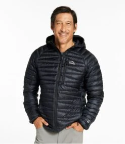 L.L.Bean Men's Ultralight 850 Down Sweater Hooded Jacket -L.L.Bean 507554 0 44 1