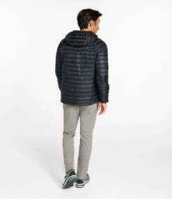 L.L.Bean Men's Ultralight 850 Down Sweater Hooded Jacket -L.L.Bean 507554 0 47 1