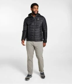 L.L.Bean Men's Ultralight 850 Down Sweater Hooded Jacket -L.L.Bean 507554 0 72