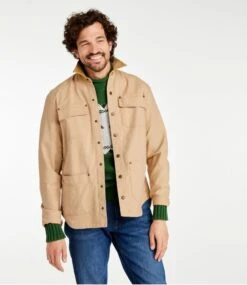 L.L.Bean Men's Signature Lined Canvas Shirt Jac -L.L.Bean 507623 0 44