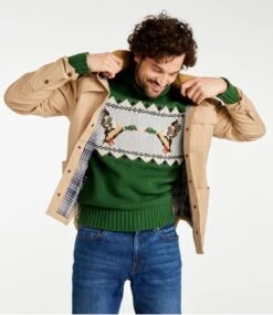 L.L.Bean Men's Signature Lined Canvas Shirt Jac -L.L.Bean 507623 0 46 1