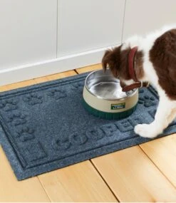 L.L.Bean Recycled Waterhog Dog Placemat, Personalized -L.L.Bean 508285 0 48