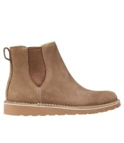 L.L.Bean Women's Stonington Chelsea Boots, Nubuck