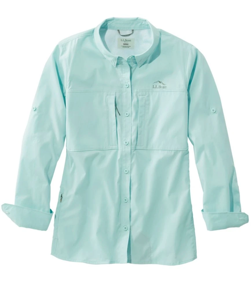L.L.Bean Women's Tropicwear Pro Stretch Shirt, Long-Sleeve 3 L.L.Bean Women's Tropicwear Pro Stretch Shirt, Long-Sleeve