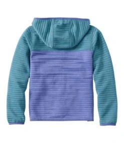 L.L.Bean Kids' Airlight Full-Zip Hoodie, Colorblock -L.L.Bean 509341 0 46 1