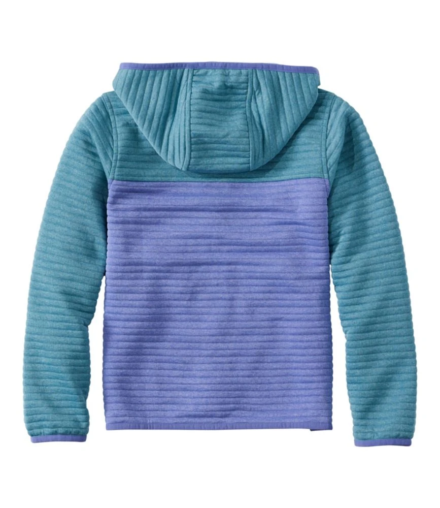 L.L.Bean Kids' Airlight Full-Zip Hoodie, Colorblock 6 L.L.Bean Kids' Airlight Full-Zip Hoodie, Colorblock - Image 4