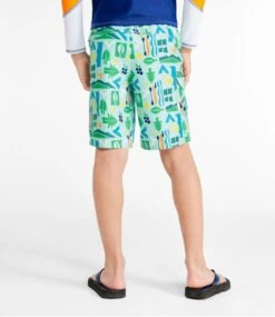 L.L.Bean Boys' BeanSport Swim Shorts, Print -L.L.Bean 509540 0 45
