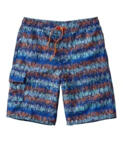 L.L.Bean Boys' BeanSport Swim Shorts, Print