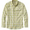 L.L.Bean Men's No Fly Zone Long-Sleeve Shirt, Plaid