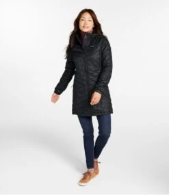L.L.Bean Women's Fleece-Lined Primaloft Coat -L.L.Bean 510336 0 46