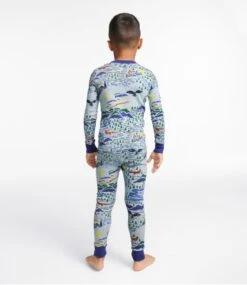 L.L.Bean Kids' Organic Cotton Fitted Pajamas -L.L.Bean 510853 0 45