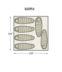 L.L.Bean Eureka Copper Canyon LX 6-Person Tent -L.L.Bean 511029 0 48