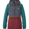 L.L.Bean Women's Mountain Classic Insulated Anorak, Multi-Color -L.L.Bean 511397 49344 41