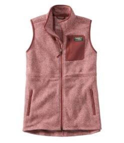 Women's L.L.Bean Sweater Fleece Long Vest