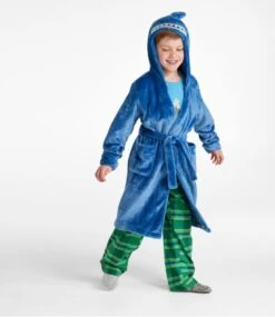 L.L.Bean Kids' Cozy Animal Robe, Hooded 11 L.L.Bean Kids' Cozy Animal Robe, Hooded -L.L.Bean 511866 0 46