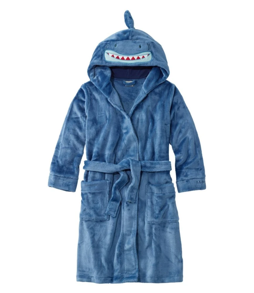 L.L.Bean Kids' Cozy Animal Robe, Hooded 3 L.L.Bean Kids' Cozy Animal Robe, Hooded