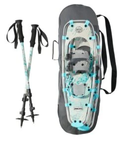 L.L.Bean Women's Winter Walker Snowshoe Package