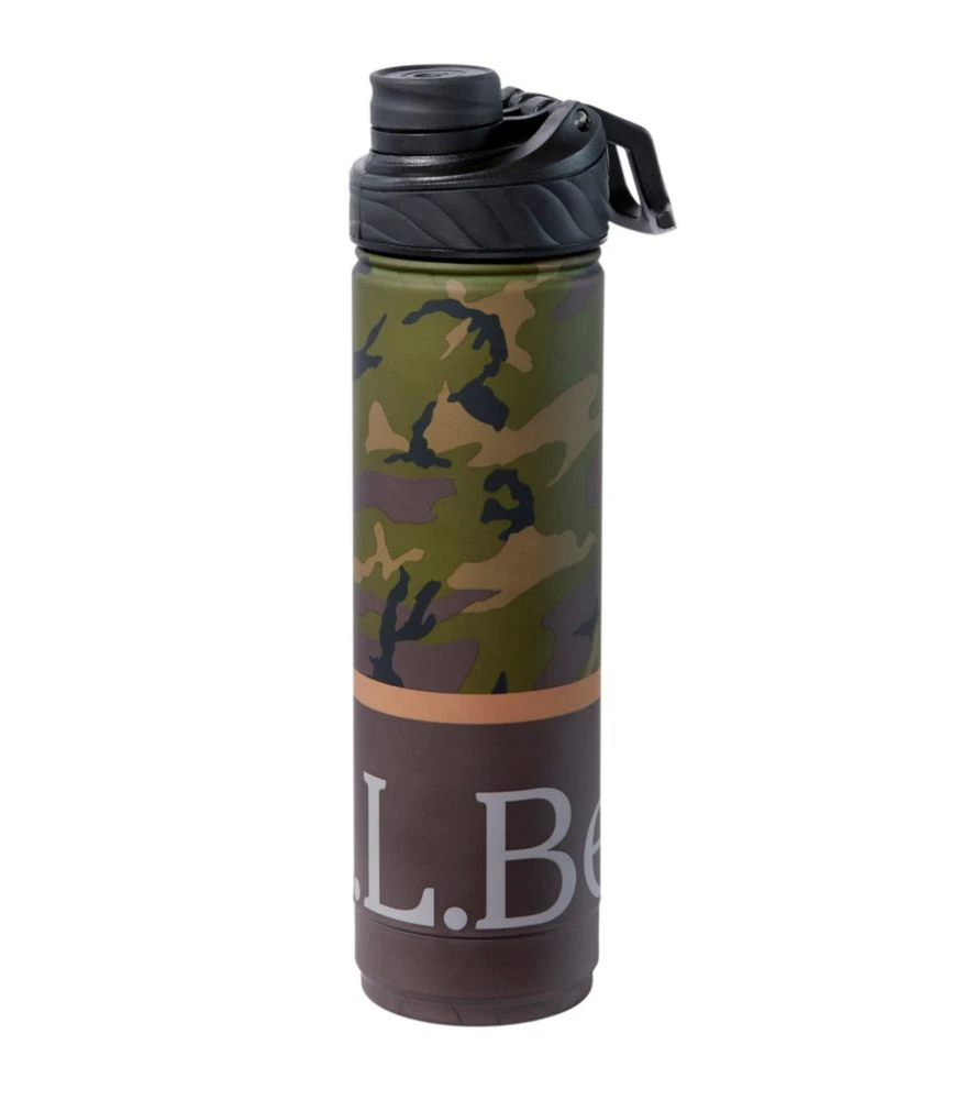 L.L.Bean Canteen Insulated Water Bottle, Print 26 Oz. 3 L.L.Bean Canteen Insulated Water Bottle, Print 26 Oz.