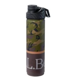 L.L.Bean Canteen Insulated Water Bottle, Print 26 Oz.