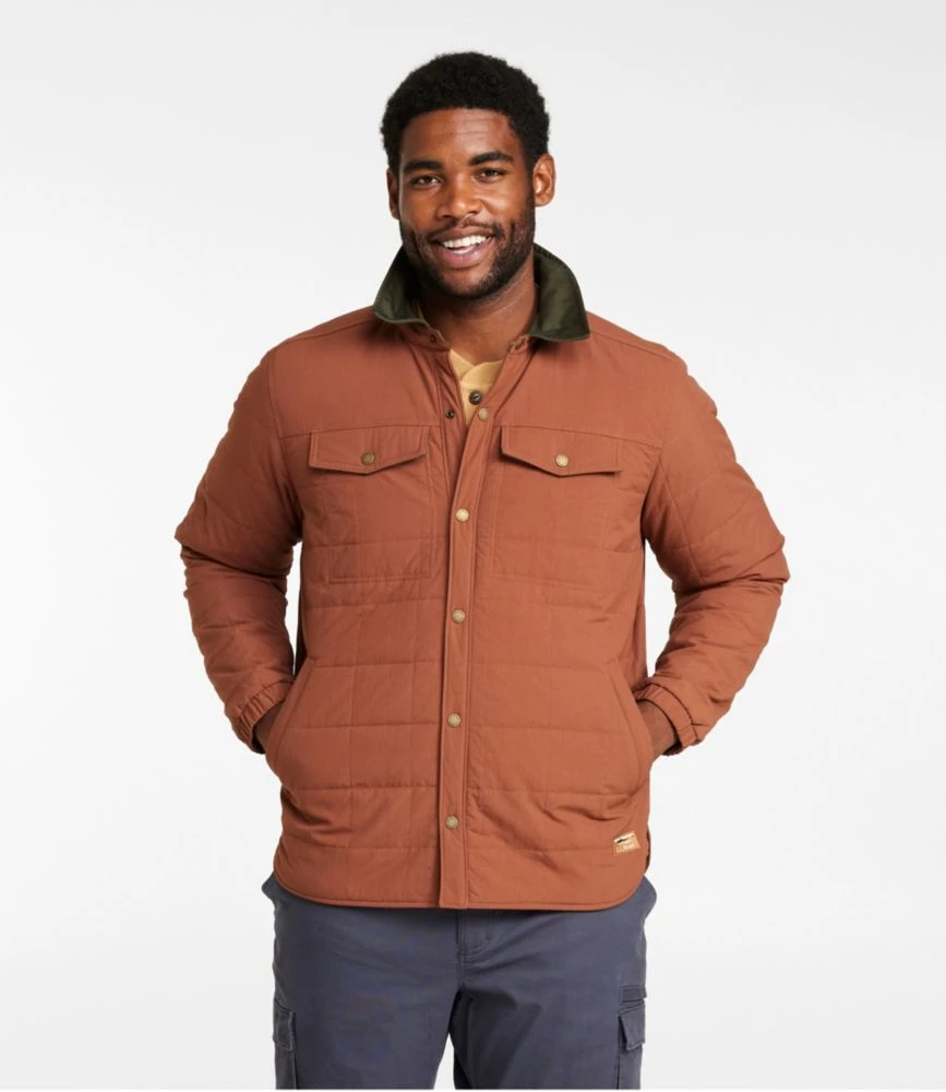L.L.Bean Men's Insulated Utility Shirt Jacket 6 L.L.Bean Men's Insulated Utility Shirt Jacket - Image 4