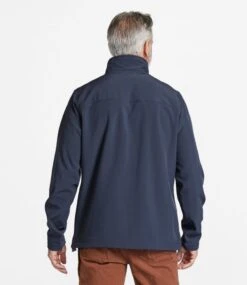 L.L.Bean Men's Bean's Windproof Softshell Jacket -L.L.Bean 512679 0 45 1