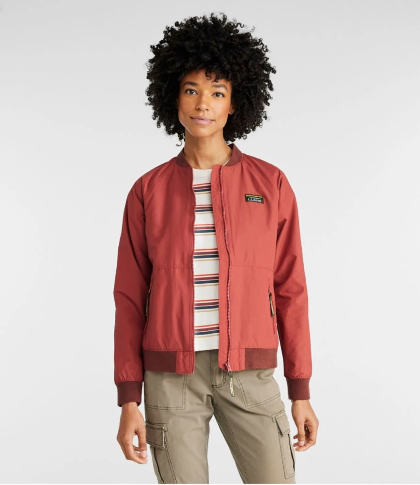 L.L.Bean Women's 3-Season Bomber Jacket 4 L.L.Bean Women's 3-Season Bomber Jacket - Image 2