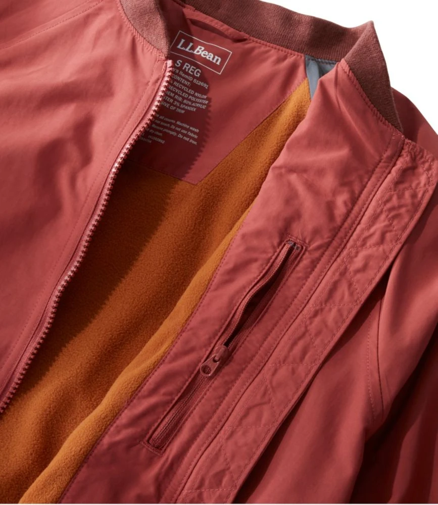 L.L.Bean Women's 3-Season Bomber Jacket 7 L.L.Bean Women's 3-Season Bomber Jacket - Image 5