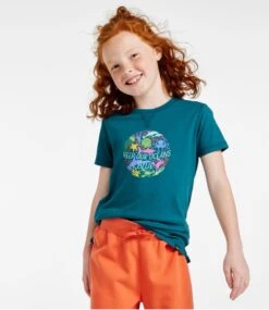 L.L.Bean Kids' Organic Short-Sleeve Tee -L.L.Bean 512950 0 45