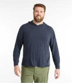 L.L.Bean Men's Everyday SunSmart® Tee, Long-Sleeve Hoodie -L.L.Bean 513135 0 46