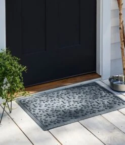 L.L.Bean Recycled Waterhog Dog Mat, Scattered Paws -L.L.Bean 513334 0 48